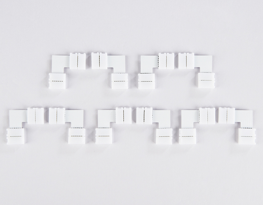 GS6801 Соединитель угловой L 5050 12/24V (6 конт.) (10шт)