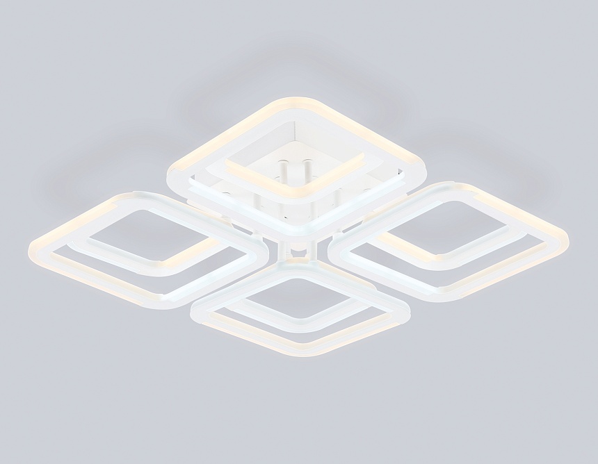 FA8948/4+4 WH белый 101W 3000-6000K 485*485*120 (ПДУ ИК)