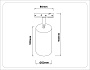 GL5133 BK черный GU10 max 12W