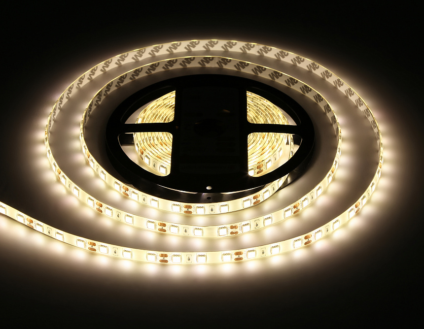 GS2101 5050 60Led/ 14.4W m/ 12V IP65 3000K/ 5000*10*2.87mm (2 конт.) GS2101 5050 60Led/ 14.4W m/ 12V IP65 3000K/ 5000*10*2.87mm (2 конт.)