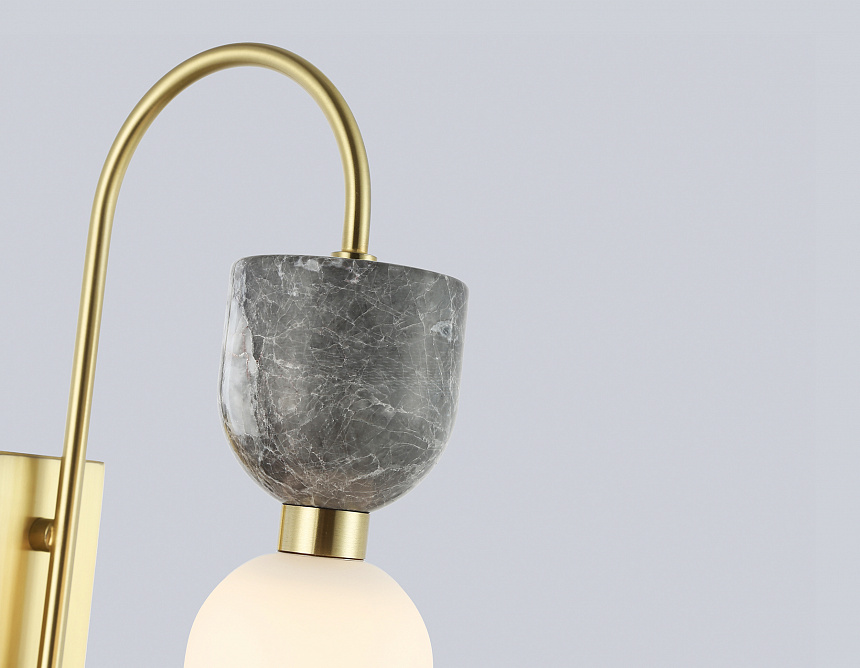 LH53335 GD/WH золото/белый G9 max 25W 200*80*415