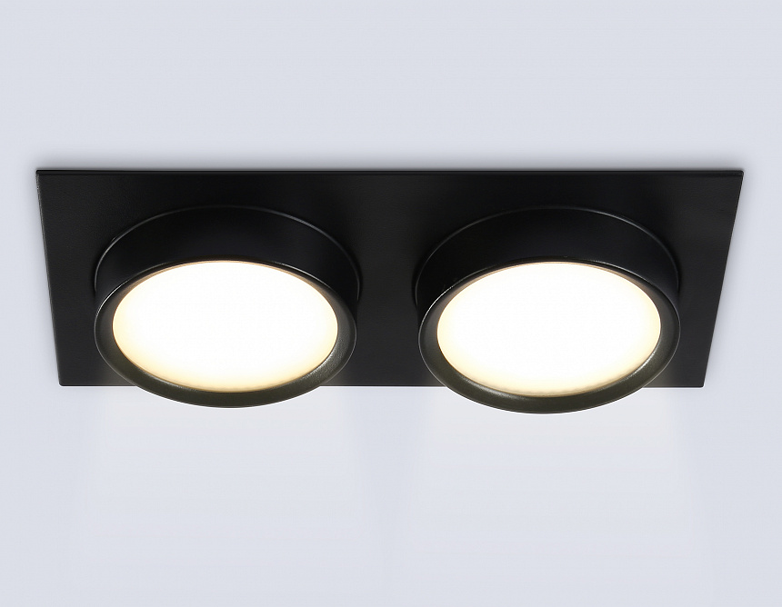 TN6743/2 BK черный IP44 GX53/2 210*110*57