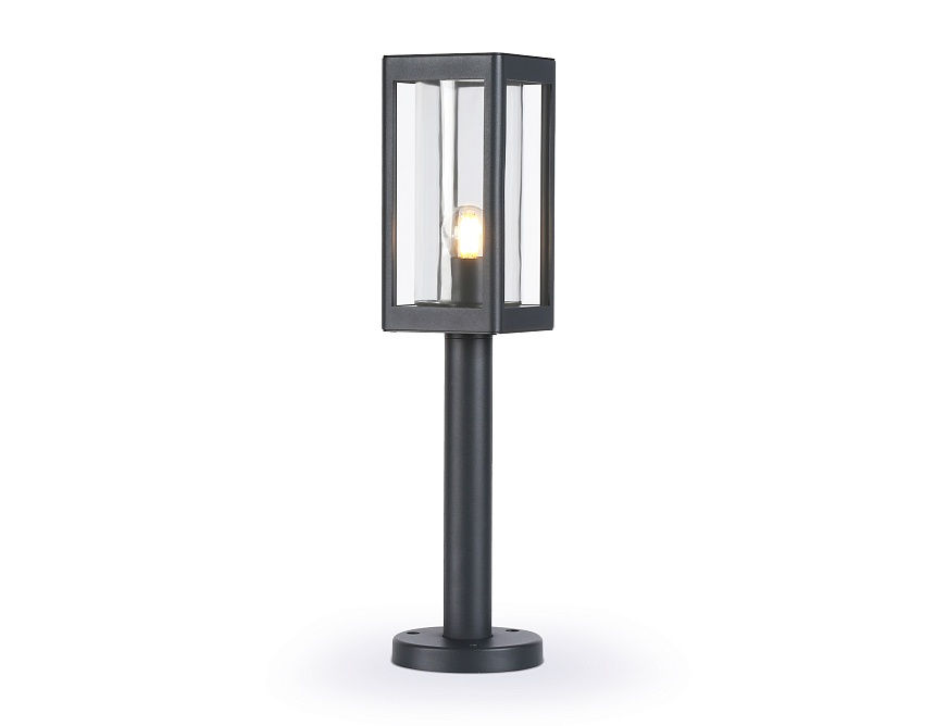 ST2414 GR/CL серый/прозрачный IP54 E27 max 40W 110*110*500 ST2414 GR/CL серый/прозрачный IP54 E27 max 40W 110*110*500