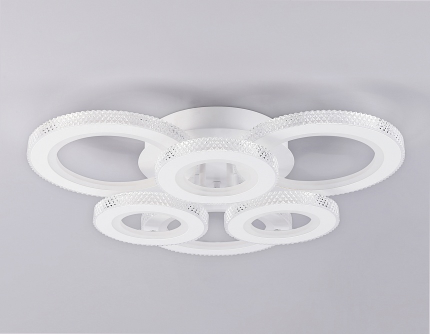 FA8872/3+3 WH белый 3000K-6400K 63W 550*510*125 (ПДУ ИК) FA8872/3+3 WH белый 3000K-6400K 63W 550*510*125 (ПДУ ИК)