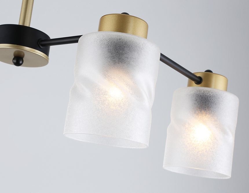 TR303324/4 BK/GD черный/золото E27/4 max 60W 650*290*270