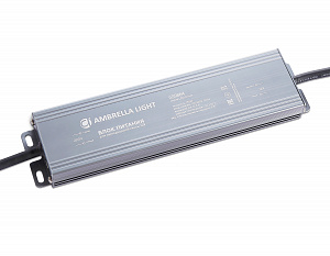GS9864 блок питания 12V 150W 12.5A IP67 110-220V 220*52*20