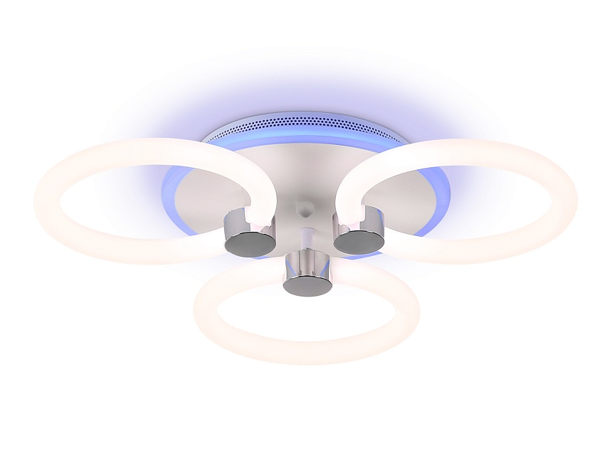 FA3838/3 WH белый 42W 3000K-6400K+RGB D458*80 (ПДУ РАДИО 2.4G)