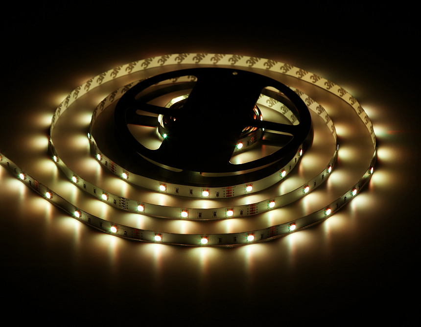 GS2401 5050 30Led/ 7.2W m/ 12V IP20 RGB/ 5000*10*1.87mm (4 конт.) комплект GS2401 5050 30Led/ 7.2W m/ 12V IP20 RGB/ 5000*10*1.87mm (4 конт.) комплект