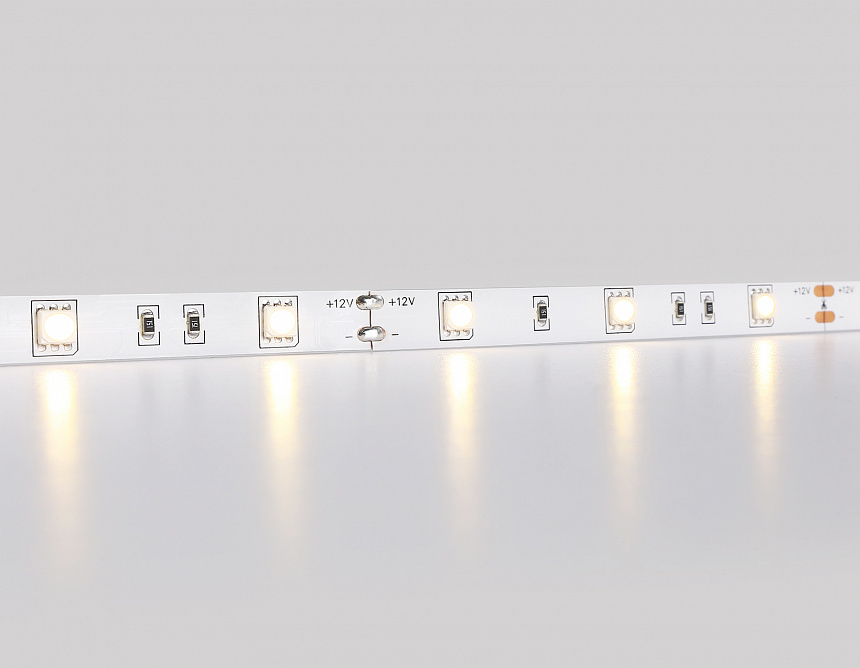 GS1801 5050 30Led/ 7.2W m/ 12V IP20 3000K/ 5000*10*1.87mm (2 конт.) GS1801 5050 30Led/ 7.2W m/ 12V IP20 3000K/ 5000*10*1.87mm (2 конт.)