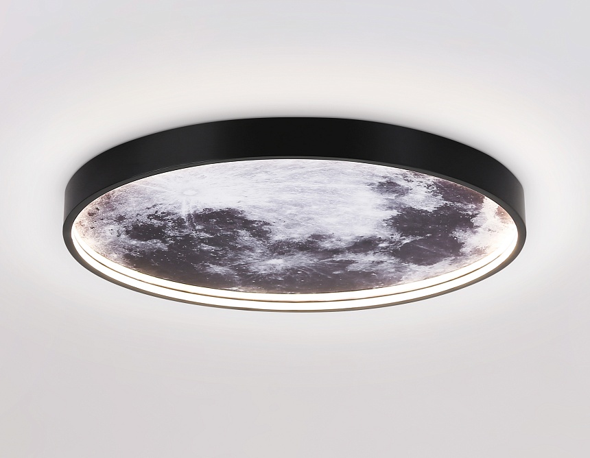 FW11112 BK черный 25W LED 3000-6400K D400*38 FW11112 BK черный 25W LED 3000-6400K D400*38