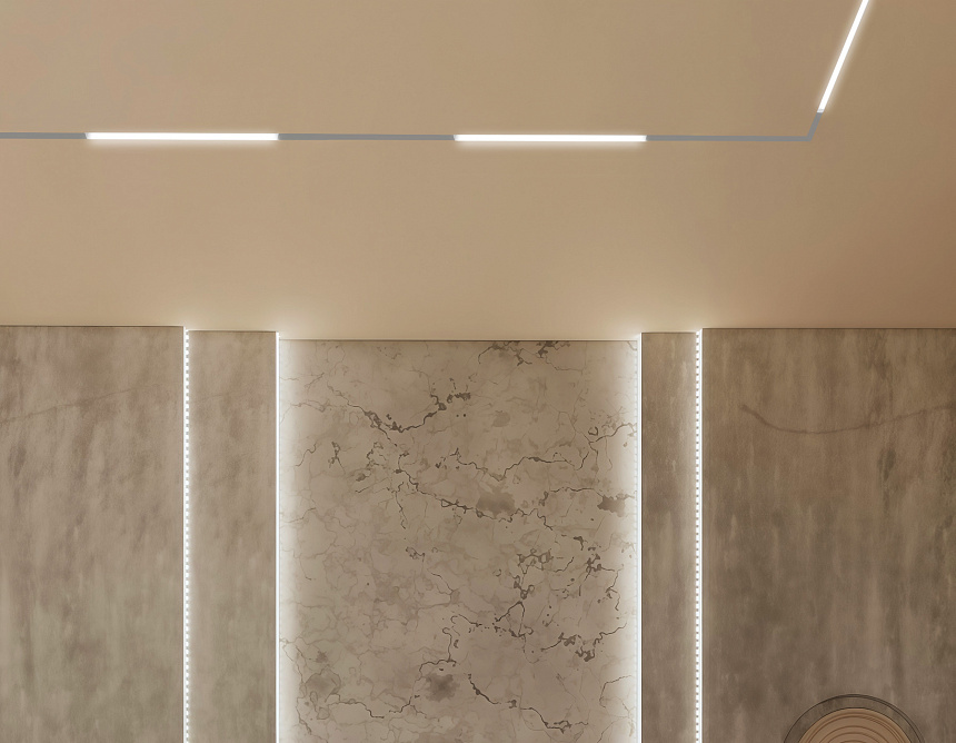 GL1291 WH белый IP20 24W 3000K-6400K 220V 120° 562*25*42 (Без ПДУ)