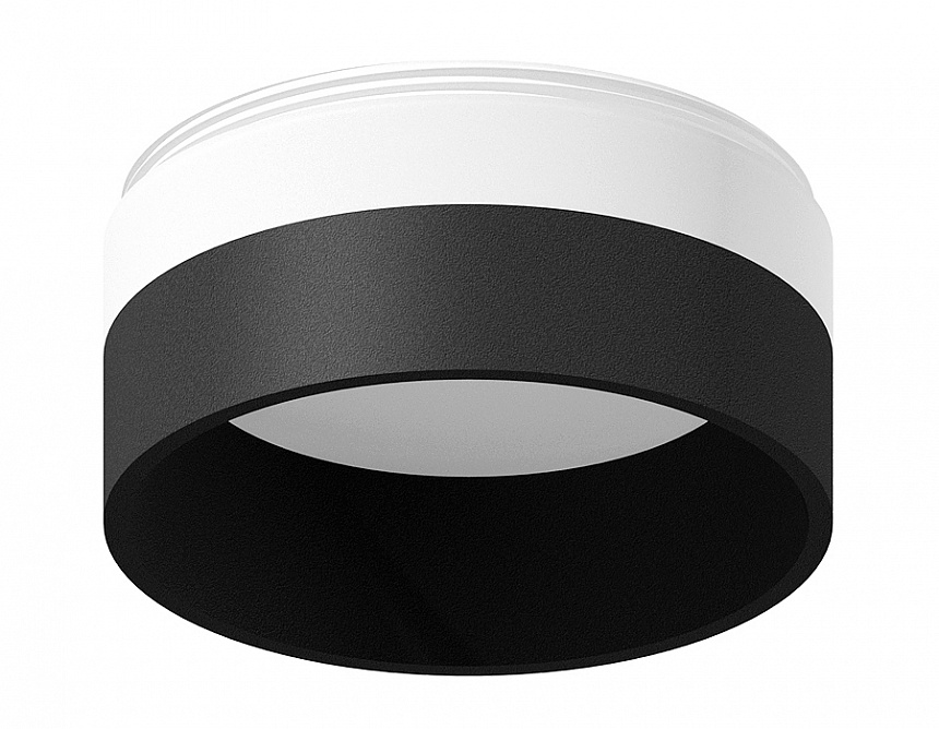 N6229 SBK/FR черный песок/белый матовый D60*H40mm Out25mm MR16 N6229 SBK/FR черный песок/белый матовый D60*H40mm Out25mm MR16