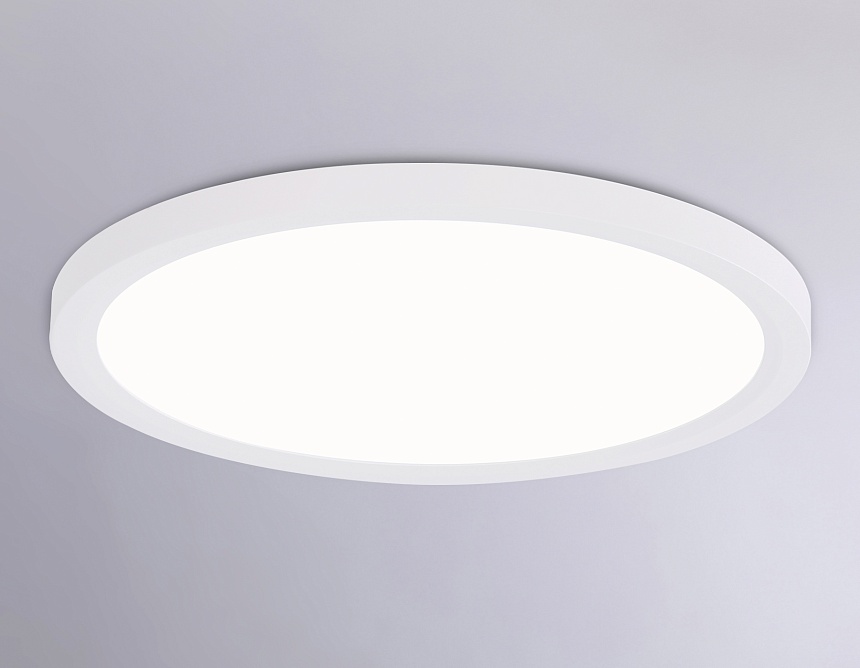 FZ1907 WH белый IP54 35W 3000K-6500K CCT-переключатель D450*25 (Без ПДУ)