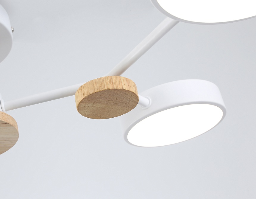 FL4858/4 WH/WD белый/дерево 60W 3000-6000K 700*400*120 (без ПДУ)