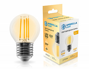 451523 Filament LED G45 15W E27 2700K 220-240V