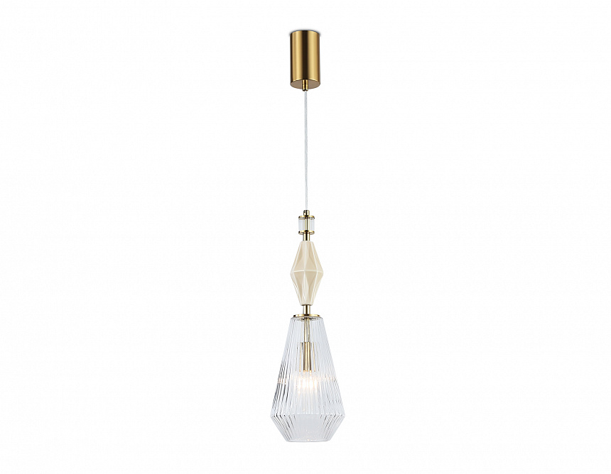 LH53181 BS/CL латунь/прозрачный E14 max 40W D140*1950