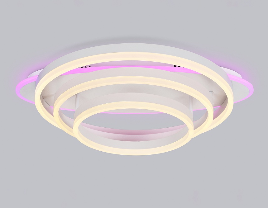 FA8522 WH белый 146W 3000K-6400K+RGB 560*500*150 (ПДУ РАДИО 2.4G)