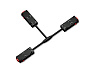 GL1114 BK черный коннектор питания T-образный для шинопровода Magnetic 220V 250*150*18
