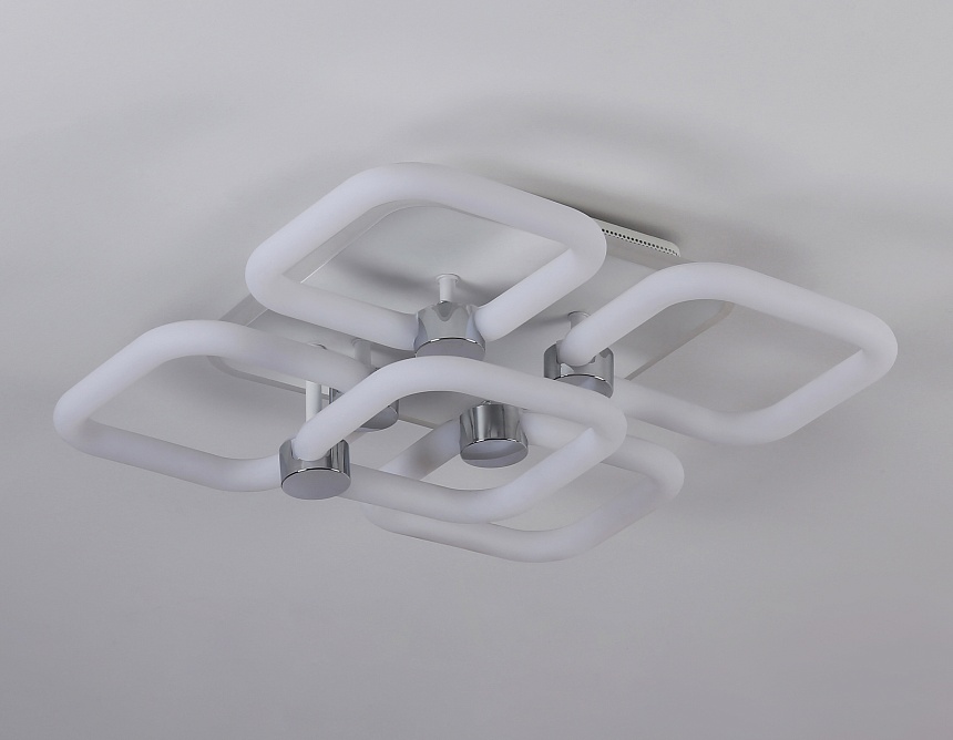 FA3861/4+1 WH белый 70W 3000K-6400K+RGB 400*400*115 (ПДУ РАДИО 2.4G)