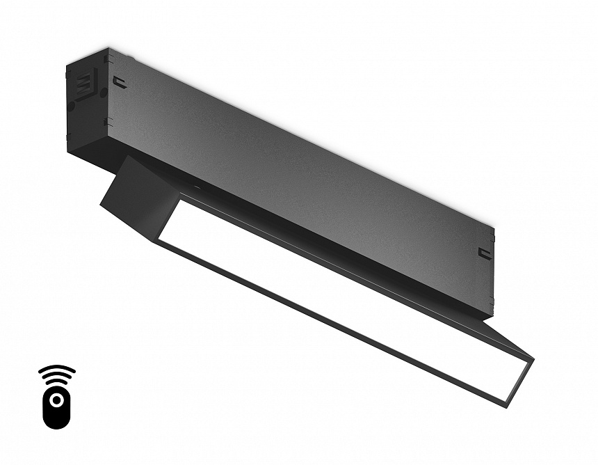 GL1322 BK черный IP20 12W 3000K-6400K 220V 120° 232*25*112 (Без ПДУ)