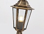 ST2025 GD/BK/CL золото/черный/прозрачный IP54 E27 max 40W D150*400
