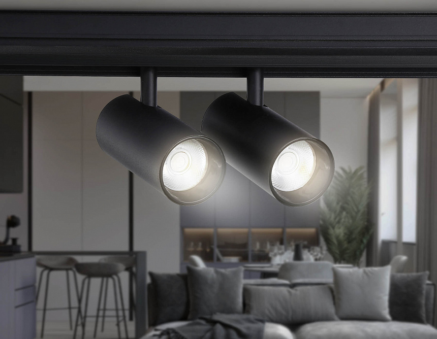 GL3902/2 BK черный LED 20W 4200К 48V 24° 180*45*182