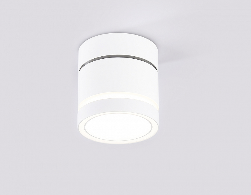 TA1444 WH/FR белый/белый матовый GX53 max 12W D85*90