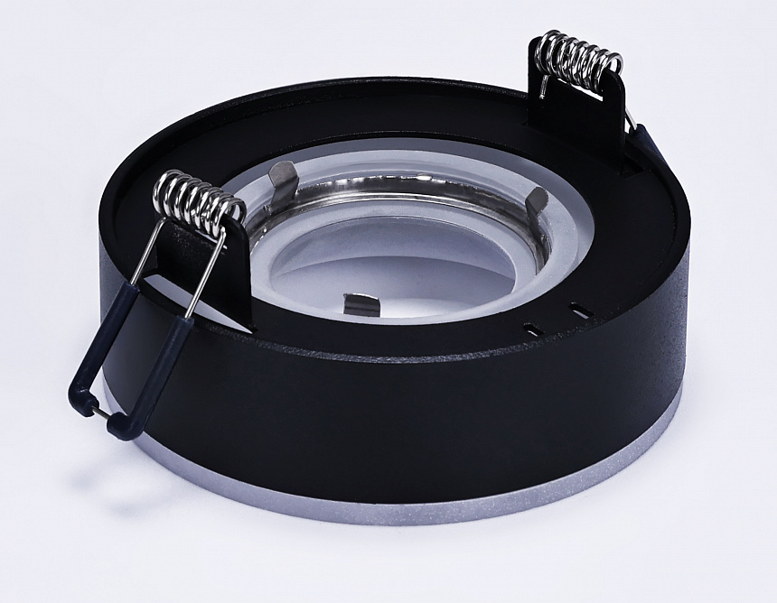 TN3332 SBK/FR черный песок/белый матовый GU5.3 D96*50