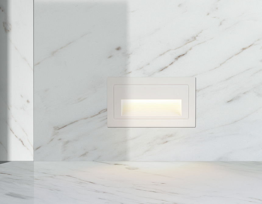 ST8222 WH белый IP65 LED 3000K 3W 102*58*52 ST8222 WH белый IP65 LED 3000K 3W 102*58*52