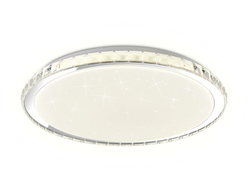 FF501 CH хром 60W 3000-6400K D400*70 (ПДУ ИК) FF501 CH хром 60W 3000-6400K D400*70 (ПДУ ИК)