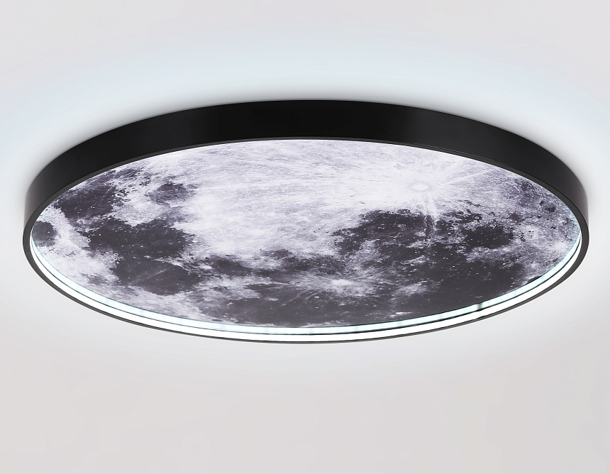 FW11115 BK черный 50W LED 3000-6400K D800*38 FW11115 BK черный 50W LED 3000-6400K D800*38