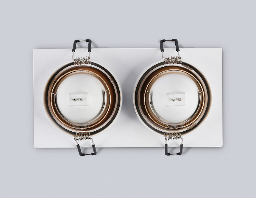 TN102831/2 WH/GD белый/золото GU5.3/2 178*93*50