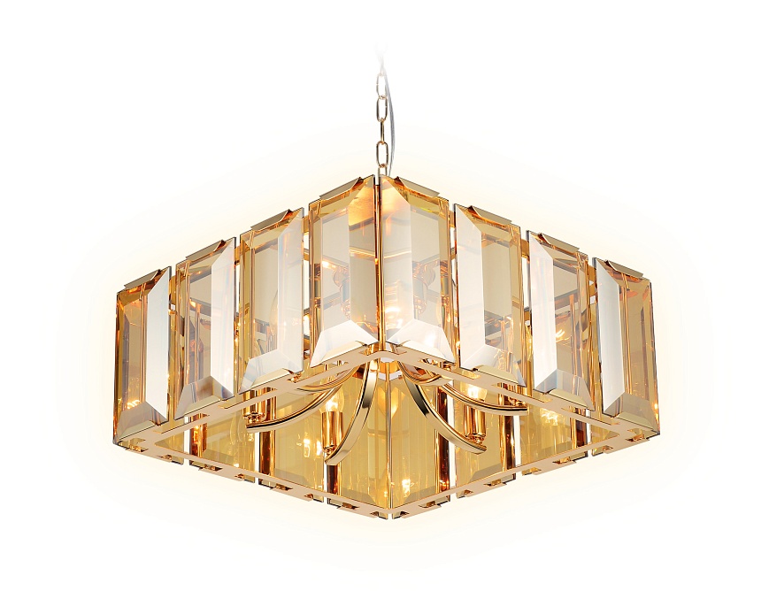 TR5149 GD/TI золото/янтарь E14/6 max 40W 500*500*1000