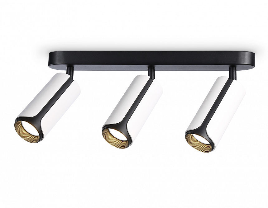 TN51603/3 WH/BK белый/черный GU10/3 380*60*195 TN51603/3 WH/BK белый/черный GU10/3 380*60*195
