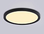 FZ1906 BK черный IP54 26W 3000K-6500K CCT-переключатель D370*25 (Без ПДУ)
