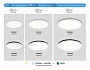 FZ2003 WH белый IP54 30W 3000K-6500K+RGB Wi-Fi Алиса/Tuya/Smart Home/Alexa D450*60 (ПДУ ИК)
