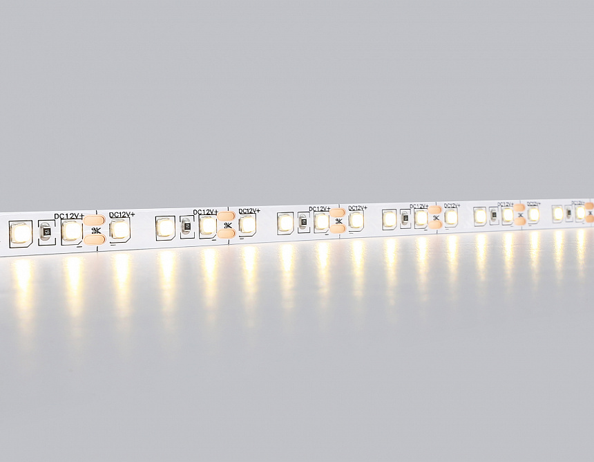 GS1101 2835 120Led/ 9.6W m/ 12V IP20 3000K/ 5000*8*1.2mm (2 конт.) GS1101 2835 120Led/ 9.6W m/ 12V IP20 3000K/ 5000*8*1.2mm (2 конт.)