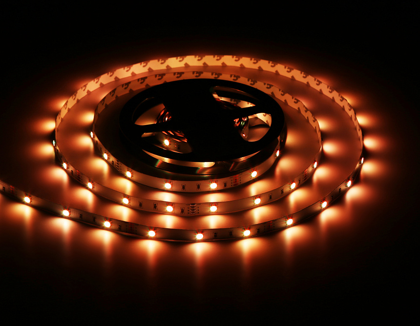 GS2201 5050 30Led/ 7.2W m/ 12V IP20 RGB /5000*10*1.87mm (4 конт.) GS2201 5050 30Led/ 7.2W m/ 12V IP20 RGB /5000*10*1.87mm (4 конт.)