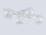FL51661/4 WH/CL белый/прозрачный GX53/4 547*330*105