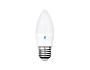 206283 LED C37-PR 8W E27 3000K (75W)
