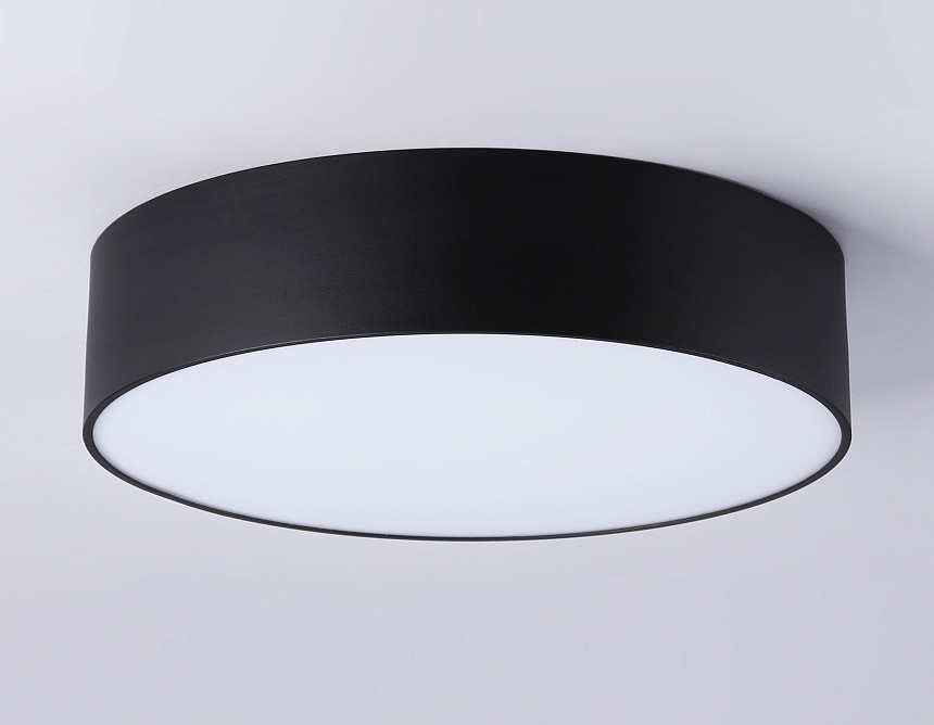 FV5521 BK черный LED 26W 3000K D220*58 (Без ПДУ) FV5521 BK черный LED 26W 3000K D220*58 (Без ПДУ)