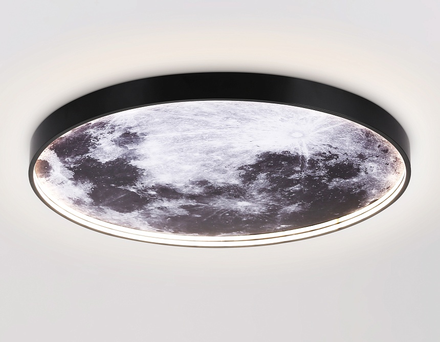 FW11114 BK черный 38W LED 3000-6400K D600*38 FW11114 BK черный 38W LED 3000-6400K D600*38