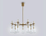 LH53306/7 BS/CL латунь/прозрачный E14*7 max 40W D770*925