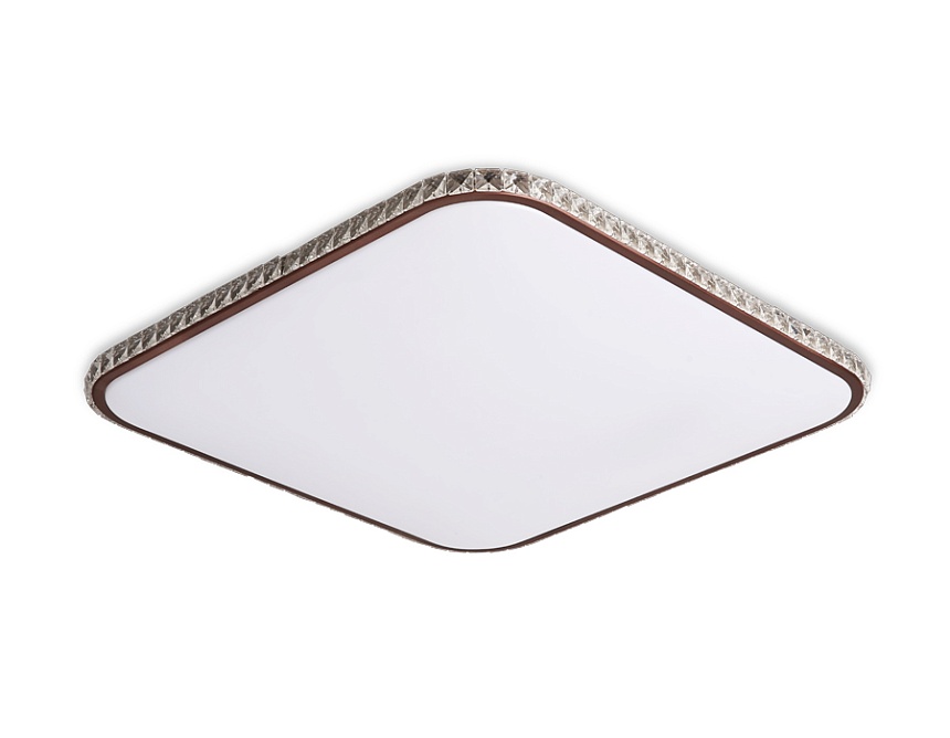 FF76 WH/CF белый/кофе 72W+30W 490*490*60 (ПДУ ИК) FF76 WH/CF белый/кофе 72W+30W 490*490*60 (ПДУ ИК)