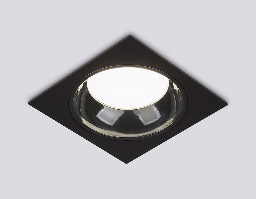 TN52342 SBK/GBK черный песок/черный глянец GX53 max 12W 115*115*25