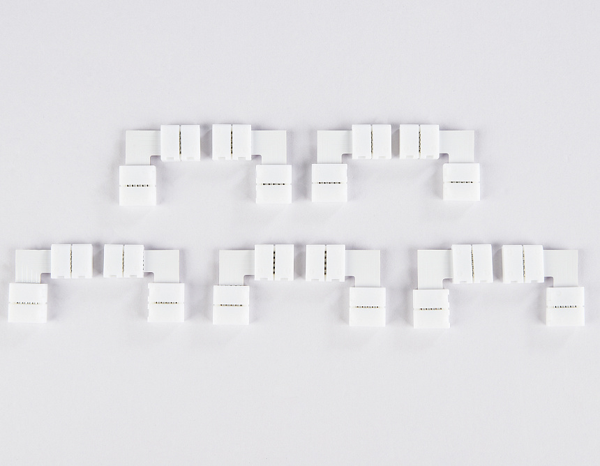 GS6751 Соединитель угловой L 5050 12/24V (5 конт.) (10шт)