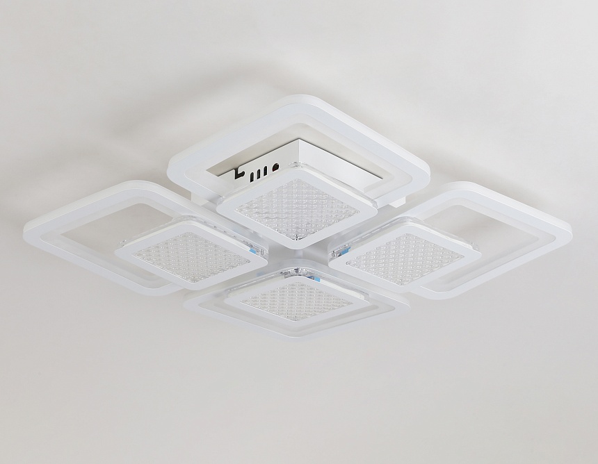 FA4283/4+4 WH белый 100W 3000K+6400K/4200K/6400K+3000K 435*435*70 (ПДУ ИК) FA4283/4+4 WH белый 100W 3000K+6400K/4200K/6400K+3000K 435*435*70 (ПДУ ИК)