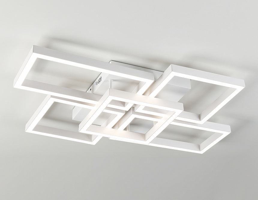 FA1011/4+1 WH белый 90W 3000K-6400K 710*490*95 (ПДУ ИК) FA1011/4+1 WH белый 90W 3000K-6400K 710*490*95 (ПДУ ИК)