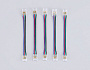 GS7921 Соединитель гибкий двухсторонний COB RGB 12/24V для лент 10mm (4 конт.) (5шт)