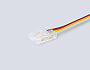 GS7911 Соединитель гибкий двухсторонний COB CCT 12/24V для лент 8mm (3 конт.) (5шт)